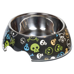 Nobby Melamin Napf Skull für Hunde Größe M 350 ml - 0,35 l – Bild 1 von 1