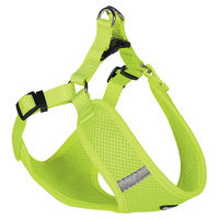 Produktbild von Nobby Mesh Reflect Hundegeschirr aus Stoff in Neongelb mit Reflektoren Bauchumfang 41-46 cm