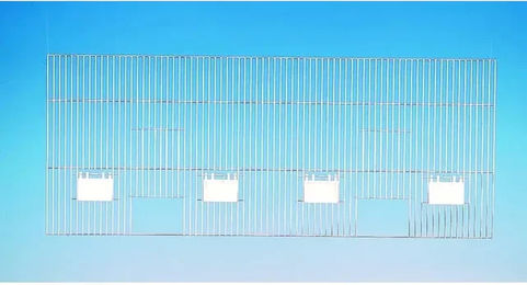 Produktbild von Nobby Metallgitter AF Vorsatzgitter für Vogelkäfige und Volieren verzinkt Silber 100 x 50 cm