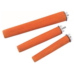 Nobby Mineral Stones Sitzstange für Papageien mit Vitaminen und Zahnpflege Orange 95 g - 95 g – Bild 1 von 2