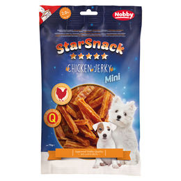 Nobby Mini Chicken Jerky Hundeschmack Huhn Trockenfleisch-Stückchen für Welpen 70g - 70 g – Bild 1 von 2