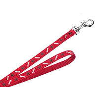 Produktbild von Nobby Mini Führleine aus Nylon für Welpen und kleine Hunde Rot 120 cm