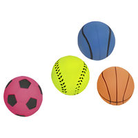 Produktbild von Nobby Moosgummi Bälle bunt Durchmesser 6,3 cm