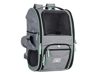 Nobby Multifunktions-Rucksack Nomad grau für Hunde bis 6 kg 45 x 26 x 27 cm – Bild 1 von 13