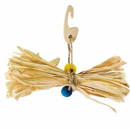 Produktbild von Nobby Nager-Aktivspielzeug aus Maisblättern und Weidenholz in Naturfarben