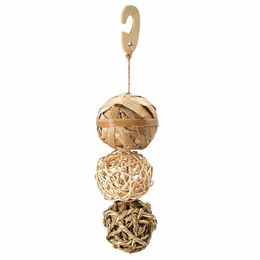 Nobby Nager Aktivspielzeug Bälle aus Naturmaterialien 28 x 7 cm - 28 x 7 cm – Bild 1 von 2