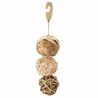 Produktbild von Nobby Nager Aktivspielzeug Bälle aus Naturmaterialien 28 x 7 cm - 28 x 7 cm