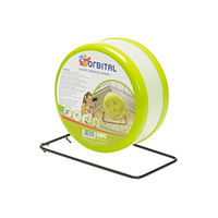 Produktbild von Nobby Nager Laufrad Orbital aus Kunststoff für Hamster und Ratten Grün Durchmesser 18,5 cm