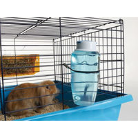 Produktbild von Nobby Nagertränke Source Trinkflasche aus Edelstahl 1000 ml Silber Transparent - 1000 ml