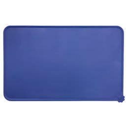 Nobby Napfunterlage Canto aus Silikon dunkelblau für Hunde 47x30cm – Bild 1 von 3