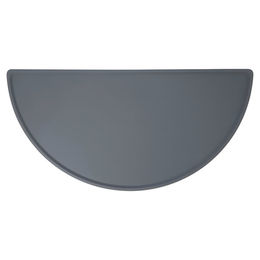 Nobby Napfunterlage Luna aus Silikon grau für Hunde und Katzen 49x24cm rutschfest – Bild 1 von 4