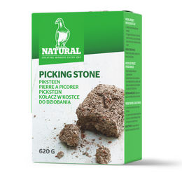 Nobby Natural Pickstein Mineralstein für Tauben 620 g - 620 g – Bild 1 von 3