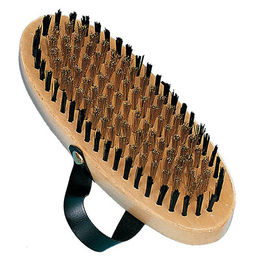 Produktbild von Nobby Nature Line Pudelbürste mit Handschlaufe aus Nylon in Beige