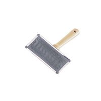 Produktbild von Nobby Nature Line Rupfbürste für Hunde Mittel mit Holzgriff