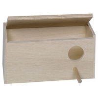 Produktbild von Nobby Nistkasten aus Holz für Wellensittiche und Agaporniden 28,5 x 14 x 14 cm