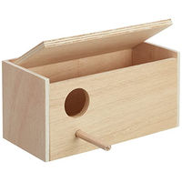 Produktbild von Nobby Nistkasten aus Holz für Wellensittiche und Agaporniden in Natur Beige
