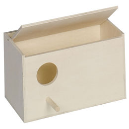 Produktbild von Nobby Nistkasten aus Holz für Wildvögel 19 x 11 x 12 cm