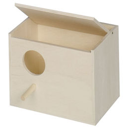 Produktbild von Nobby Nistkasten aus Naturholz für Exoten 15 x 11 x 12 cm