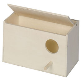 Produktbild von Nobby Nistkasten aus Naturholz für Exoten 19 x 11 x 12 cm