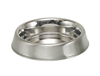 Nobby Nordic Futternapf aus Edelstahl rutschfest Silber S/M - 0,7 l – Bild 1 von 2