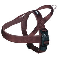 Produktbild von Nobby Norwegergeschirr Classic Preno braun aus Nylon wasserabweisend Bauchumfang 75-98 cm