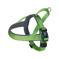 Produktbild von Nobby Norwegergeschirr Classic Preno für Hunde aus Nylon in Neongrün/Grau Größe L (Bauchumfang 38-50 cm)