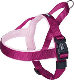 Nobby Norwegergeschirr Classic Preno für Hunde aus Nylon in Rosa/Lila Grösse L – Bild 1 von 5