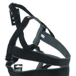 Nobby Norwegergeschirr Classic Preno für Hunde aus Nylon Schwarz/Grau Größe L – Bild 1 von 4