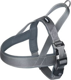 Nobby Norwegergeschirr Classic Preno Royal für Hunde, Grau, S-M, wasserabweisend mit Neopren – Bild 1 von 3