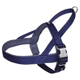 Nobby Norwegergeschirr Classic Preno Royal für Hunde in Navy Blau aus Nylon wasserabweisend Größe L Bauchumfang 38-50 cm – Bild 1 von 2