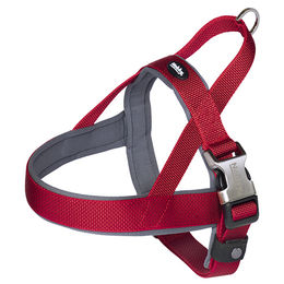 Nobby Norwegergeschirr Classic Preno Royal für Hunde, Rot, Größe L, Bauchumfang 38-50 cm, Neopren wasserabweisend – Bild 1 von 3