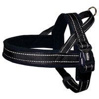 Produktbild von Nobby Norwegergeschirr Classic Reflect Soft Hundegeschirr aus Nylon Schwarz Größe L