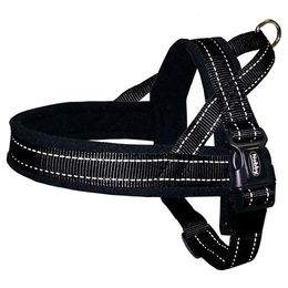 Produktbild von Nobby Norwegergeschirr Classic Reflect Soft Hundegeschirr aus Nylon Schwarz Größe M