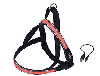 Nobby Norwegergeschirr Flash Mesh für Hunde Rot Größe L 70-85 cm – Bild 1 von 2