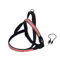 Produktbild von Nobby Norwegergeschirr Flash Mesh für Hunde Rot Größe L 70-85 cm