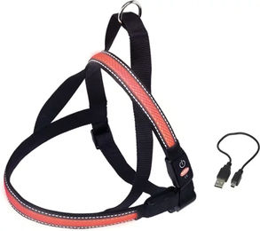 Nobby Norwegergeschirr Flash Mesh für Hunde Rot XL - 1 Stk. – Bild 1 von 3