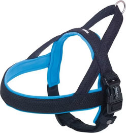 Nobby Norwegergeschirr Mesh Preno für Hunde, Blau, Größe L, wasserabweisend mit Neopren – Bild 1 von 5