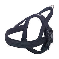 Produktbild von Nobby Norwegergeschirr Mesh Preno für Hunde Schwarz Größe L wasserabweisend mit Neopren - 1 Stk.