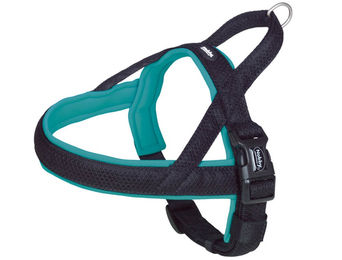 Nobby Norwegergeschirr Mesh Preno für Hunde türkis Größe L 38-50 cm wasserabweisend – Bild 1 von 10
