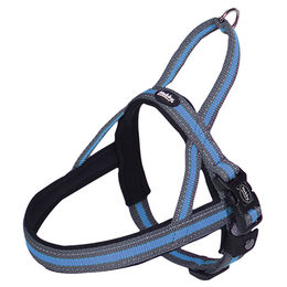 Nobby Norwegergeschirr Variado für Hunde Blau mit Neopren und wasserabweisender Eigenschaft Größe L – Bild 1 von 3