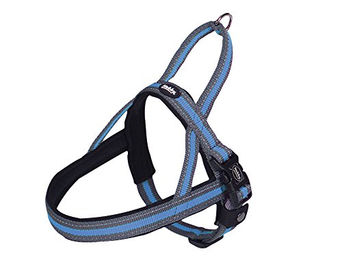 Nobby Norwegergeschirr Variado für Hunde Blau mit Neopren wasserabweisend Größe L – Bild 1 von 3