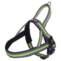 Produktbild von Nobby Norwegergeschirr Variado für Hunde Neopren Neongelb Bauchumfang 50-64 cm