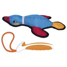 Nobby Nylon Ente Extra Strong Plüschspielzeug Bunt – Bild 1 von 2