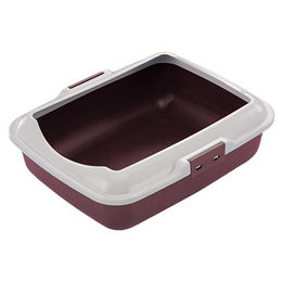 Nobby Offene Katzentoilette Schalentoilette aus Kunststoff Rot – Bild 1 von 4