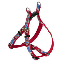 Produktbild von Nobby One Touch Geschirr Style für Welpen aus Nylon in Rot Größe L 25-35 cm