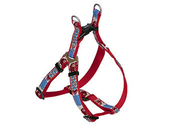 Nobby One Touch Geschirr Style für Welpen in Rot, Größe L (30-40 cm) aus Nylon – Bild 1 von 2
