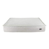 Produktbild von Nobby Orthopädische Hundematte LAGO mit Memory Foam grau 120 x 80 x 16 cm