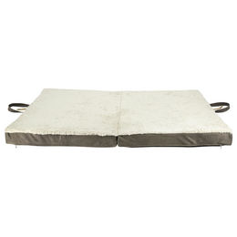 Produktbild von Nobby Orthopädische Hundematte mit Memory Foam eckig faltbar beige braun