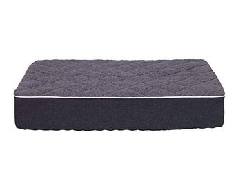 Nobby Orthopädische Komfortmatte Osso für Hunde aus Memory Foam Grau 100 x 70 x 16 cm – Bild 1 von 4