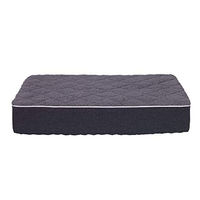 Produktbild von Nobby Orthopädische Komfortmatte Osso für Hunde aus Memory Foam Grau 100 x 70 x 16 cm
